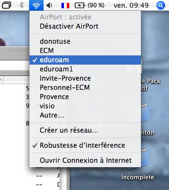 airport eduroam